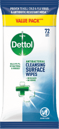 DETTOL CLEANSING SURFACE WIPES ORIGINAL