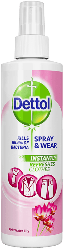 DETTOL SPRAY & WEAR PINK WATER LILY