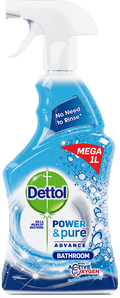 DETTOL POWER & PURE BATHROOM SPRAY