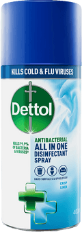 DETTOL ALL IN ONE DISINFECTANT SPRAY CRISP LINEN