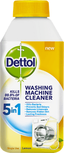 DETTOL WASHING MACHINE CLEANER LEMON