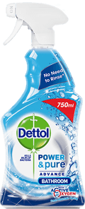 DETTOL POWER & PURE BATHROOM SPRAY