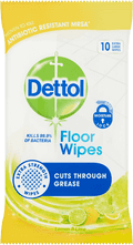 DETTOL MULTI PURPOSE FLOOR WIPES FRESH CITRUS BURST