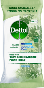 DETTOL BIODEGRADABLE CLEANSING SURFACE WIPES